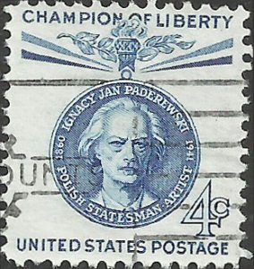 # 1159 USED IGNACY JAN PADEREWSKI    