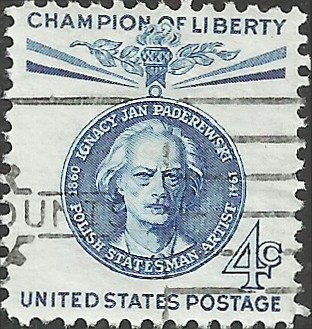 # 1159 USED IGNACY JAN PADEREWSKI    