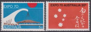 Australia #472-3 MNH VF (A6969)