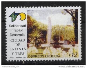 URUGUAY Sc#1999 MNH STAMP Park Monument cactus garden