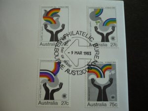 Postal History - Australia - Scott# 864-867 - First Day Cover