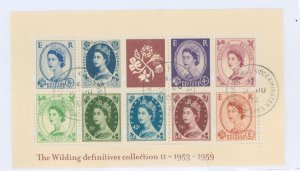 Great Britain #2125 Used Souvenir Sheet