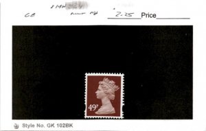 Great Britain, Postage Stamp, #MH364 Mint NH, 2004 Machins Queen (AB)