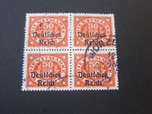 Germany Bavaria 1920 Sc O58 BLK(4) FU