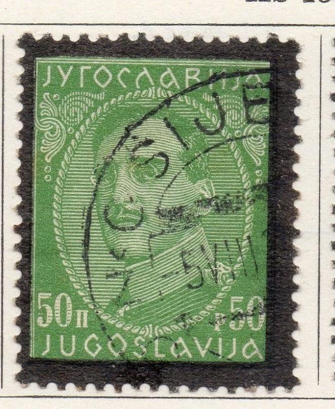 Jugoslavia 1932-34 Early Issue Fine Used 50p. 099391