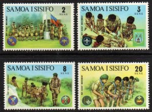 Samoa Sc #383-386 MNH