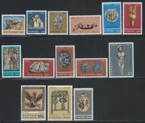 CYPRUS SC# 278-91 FVF/MNH 1966