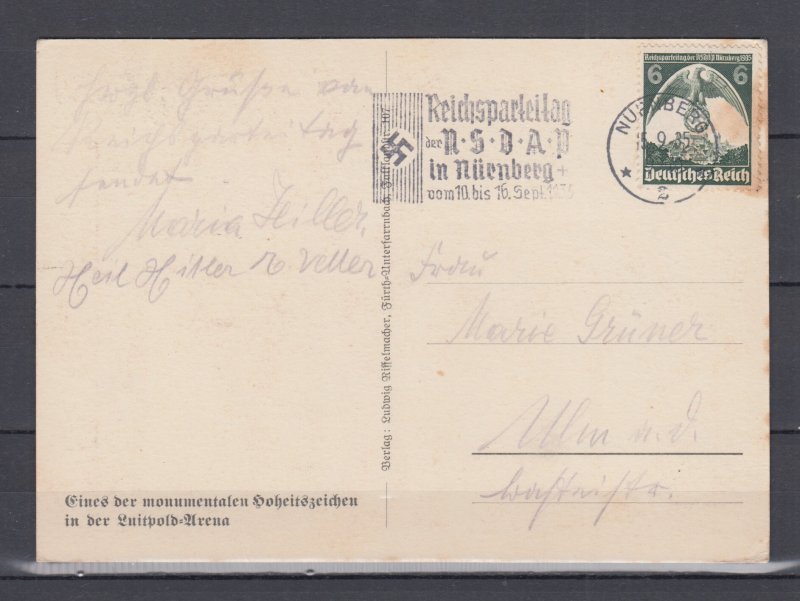 Third Reich Propaganda Postcard