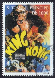 St. Thomas and Prince Islands #1214f King Kong, used.