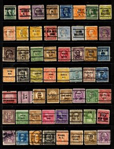 US Stamps #56 PRE CANCEL ISSUES