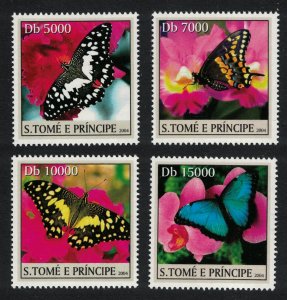Sao Tome Butterflies 4v 2nd series