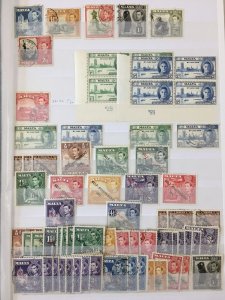 MALTA EVII/QE M&U Stock Collection(Apx 350 Items) ( TK924 )