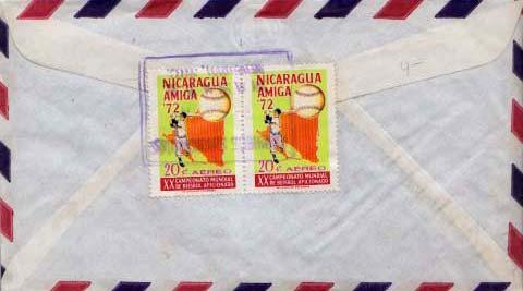 Nicaragua, Sports, Maps, Airmail