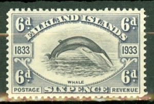 JA: Falkland Islands 71 mint CV $75