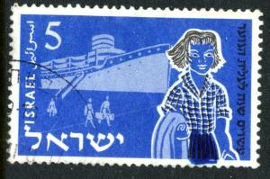 ISRAEL #94, USED - 1955 - ISRAEL168DST1