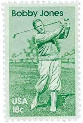 1981 18c Bobby Jones Scott 1933 Mint F/VF NH
