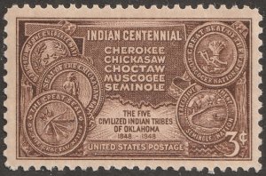 USA stamp, Scott# 972, MNH, Indian Centennial,  #pp-3