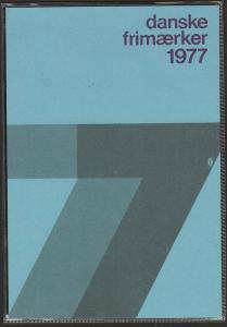 Denmark 1977 year folder  MNH see discription for cat. #