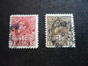 Stamps - Canada - Scott# MR3-MR4 - Used Set of 2 Stamps