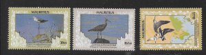 Mauritius 1989-97 Environment Protection Birds Sc 684,690,698 MNH A3418