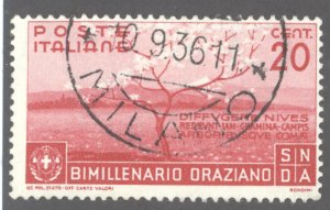 Italy, Scott #360, Used