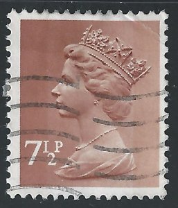 Great Britain #MH63 7 1/2p Queen Elizabeth II