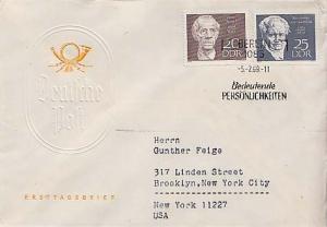 Germany D.D.R., First Day Cover