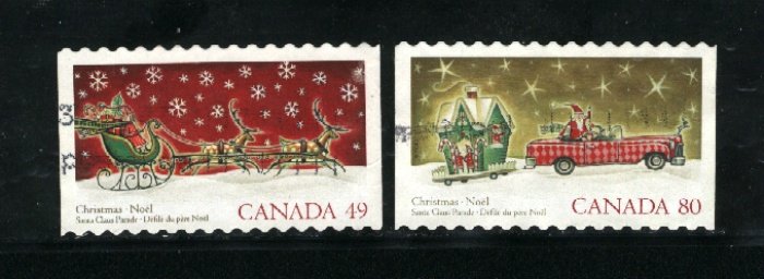 Canada #2069-70  -1  used VF 2004 PD