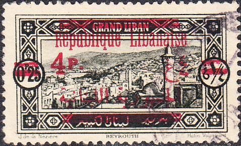 Lebanon - #104 Used