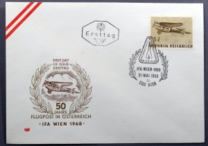 Austria #C61 First Day Cover IFA Wien