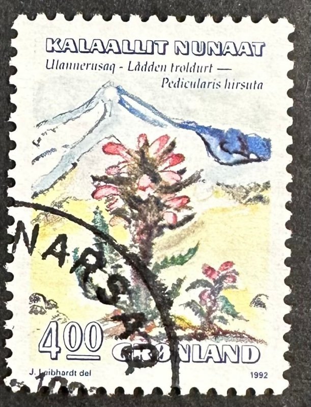 Greenland #190 Used VF Flowers / Plants 1992 [G29.1.2]