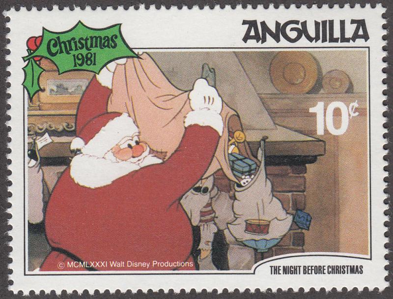 Anguilla #458 The Night Before Christmas MNH