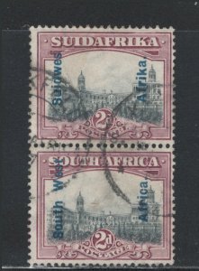 South West Africa 1927 Government Buildings Overprint 2p Scott # 88 Used