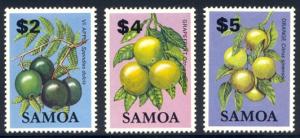 HALF-CAT BRITISH SALE: SAMOA #600-18 Mint NH