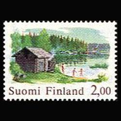 FINLAND 1977 - Scott# 567 Log House 2m NH