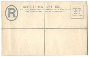 St Vincent 1893 2d Registered Envelope HG1a fine unused