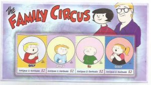 ANTIGUA - 2005 - Family Circus - Perf Min Sheet - Mint Never Hinged