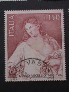 ITALY-PROMOTION-VERY OLD-LARGE-PICTORIA- USED STAMPS-VF-WE SHIP TO WORLD WIDE