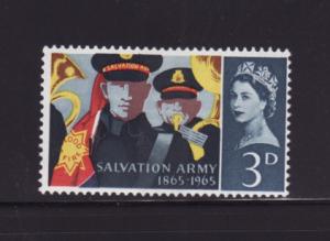 Great Britain 424p MNH Salvation Army