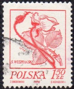 Poland 2019 - Used - 1.50z Rose (1974) (1)