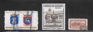 Colombia Mixture #Z42 10 Cent Lot.