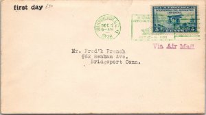 FDC 1928 SC #650-A195 No Cachet - Washington DC - Single - F60854