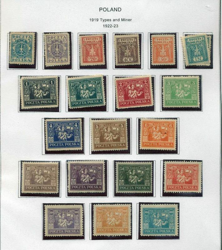 POLAND 1919/30s M&U Collection (Apprx 180 Items) Ref DD523