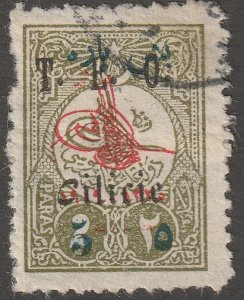 Cilicia, stamp, Scott#88,  used, hinged, #QC-88