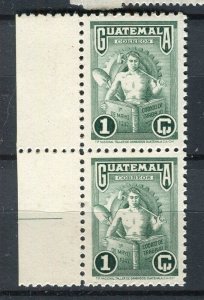 GUATEMALA; 1948 early Labour Day issue MINT MNH Unmounted MARGIN Pair