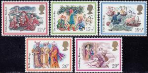 GB - 1982 - Scott #1006-10 - MNH - Christmas Carols