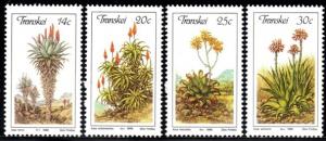 Transkei - 1986 Aloes Set MNH** SG 185-188