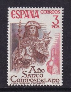 Spain  #1931  MNH  1976 Pilgrim Virgin ,  Ponteverda