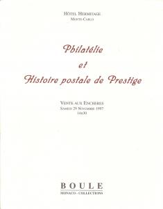 Boule:    Philatelie et Histoire Postale de Prestige, Boule