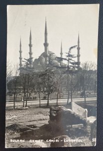 1958 Beyoglu Turkey Real Picture Postcard Cover To Seattle WA USA Sultan Almet